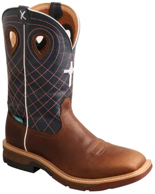 Twisted X Men's Waterproof CellStretch Western Work Boots - Soft Toe