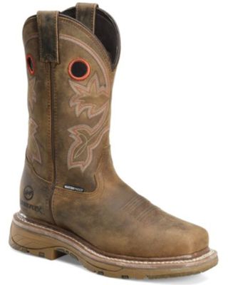 Double H Women's Elixis Western Work Boots - Steel Toe