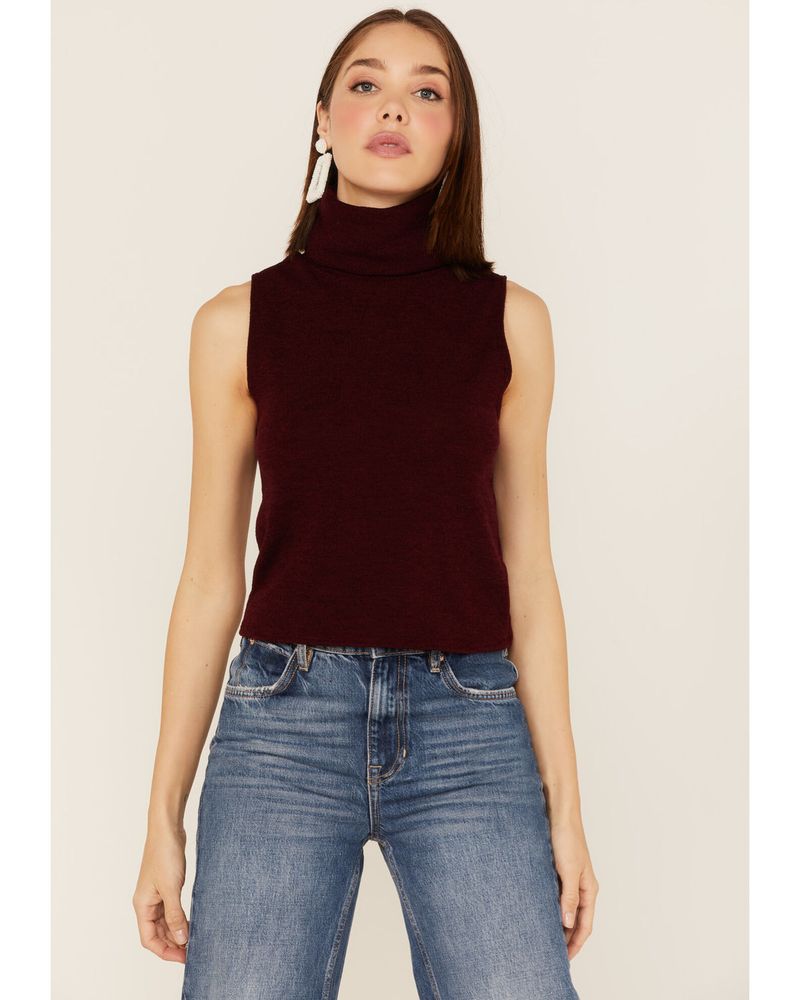 AE High Neck Sweater Tank Top