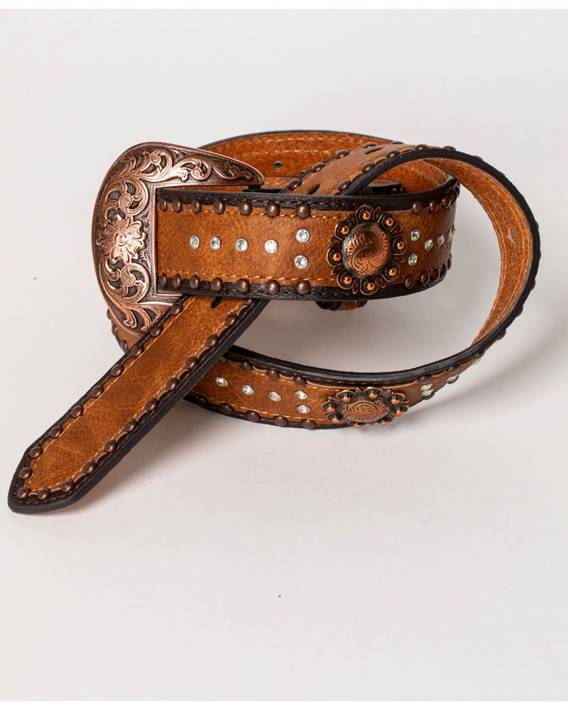 Shyanne Women's Concho and Bling Belt