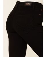 Shyanne Women's Seamed Pockets Mid Rise Bootcut Jeans