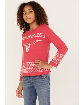 Cotton & Rye Girls' Steerhead Sweater