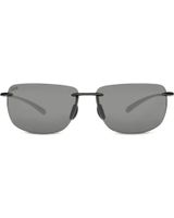 Hobie Men's Grey and Shiny Black Polarized Rips Sunglasses