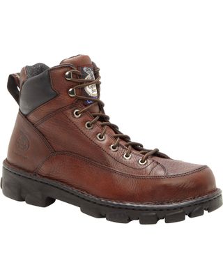 Georgia Boot Men's Eagle Light Wide Load Work Boots - Steel Toe