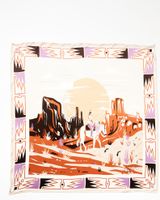 Idyllwind Women's Riverpoint Pass Desert Scene Graphic Silk Scarf