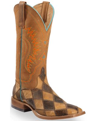 Horse Power by Anderson Bean Men's Patchwork Boots
