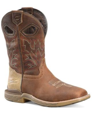Double H Men's Veil Roper Western Boots - Broad Square Toe