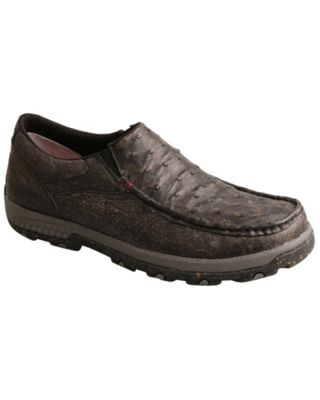Twisted X Men's Casual Slip-On Driving Shoes - Moc Toe
