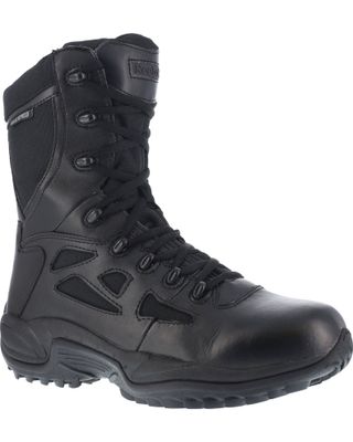 Reebok Men's Rapid Response 8" Work Boots - Round Toe