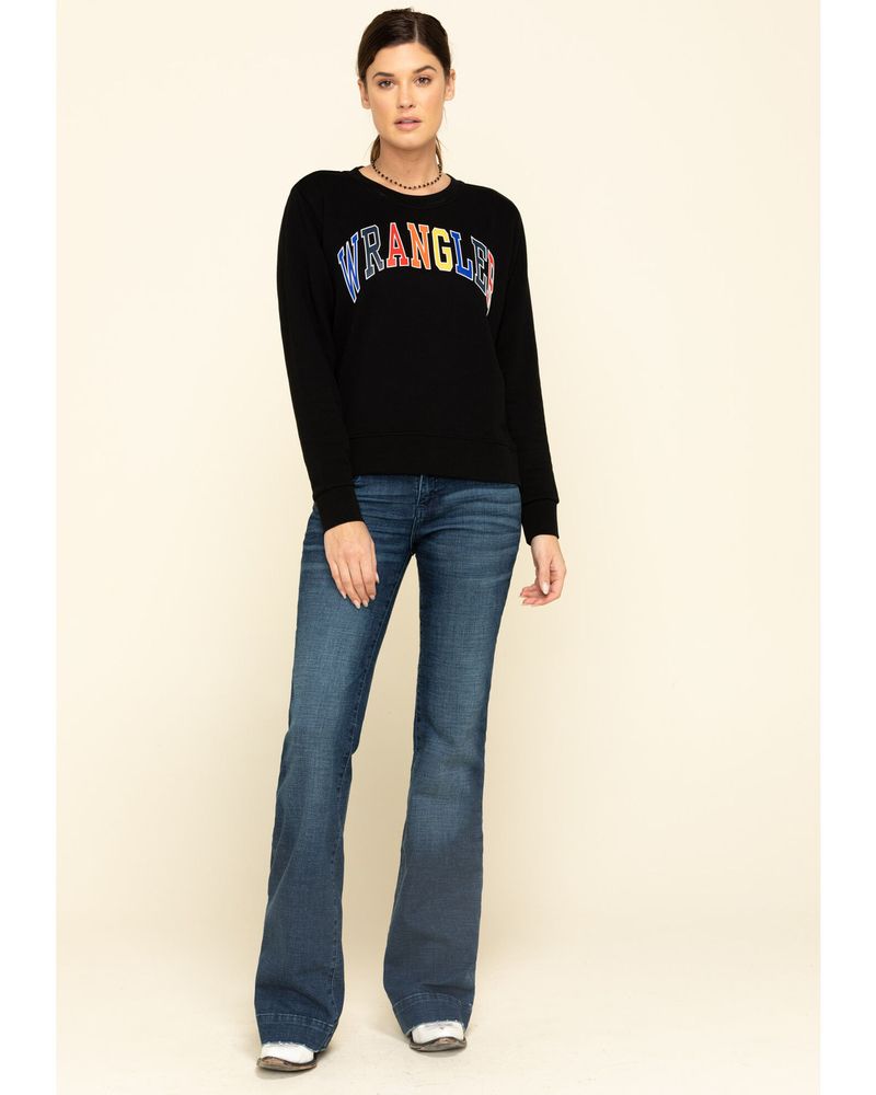 Wrangler Modern Women's Black Sweatshirt