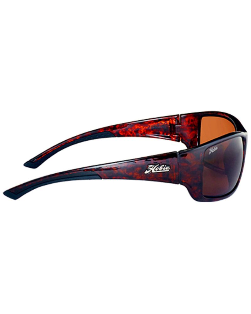 Hobie Everglades Shiny Dark Brown & Copper Polarized Sunglasses
