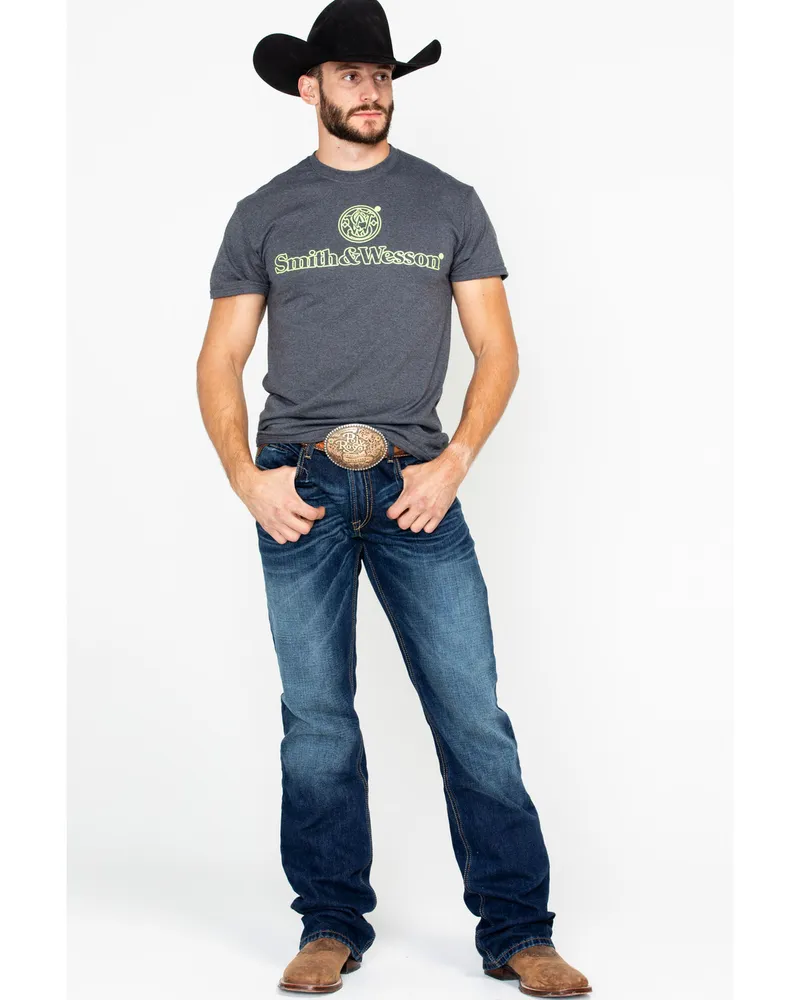 Smith & Wesson Men's Outlined Logo Tee