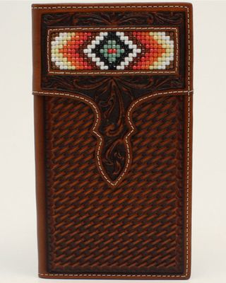 Nocona Men's Southwestern Beaded Rodeo Wallet