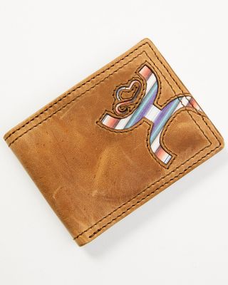 Hooey Men's Logo Front Pocket Bi-Fold Wallet