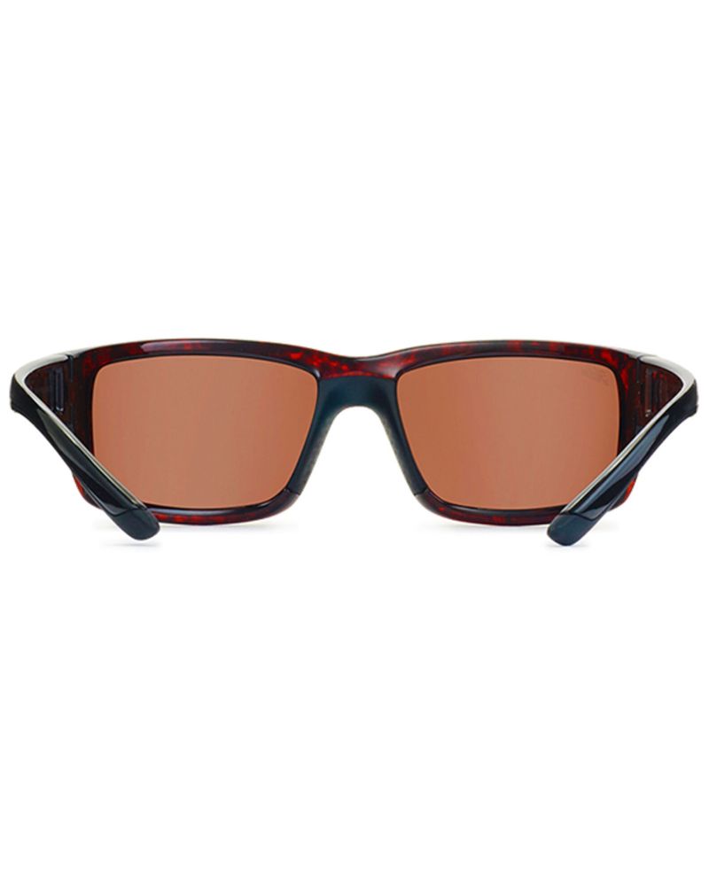 Hobie Snook Shiny Dark Brown Tort & Copper Polarized Sunglasses