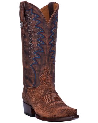 El Dorado Men's Handmade Brandy Shoulder Western Boots - Snip Toe