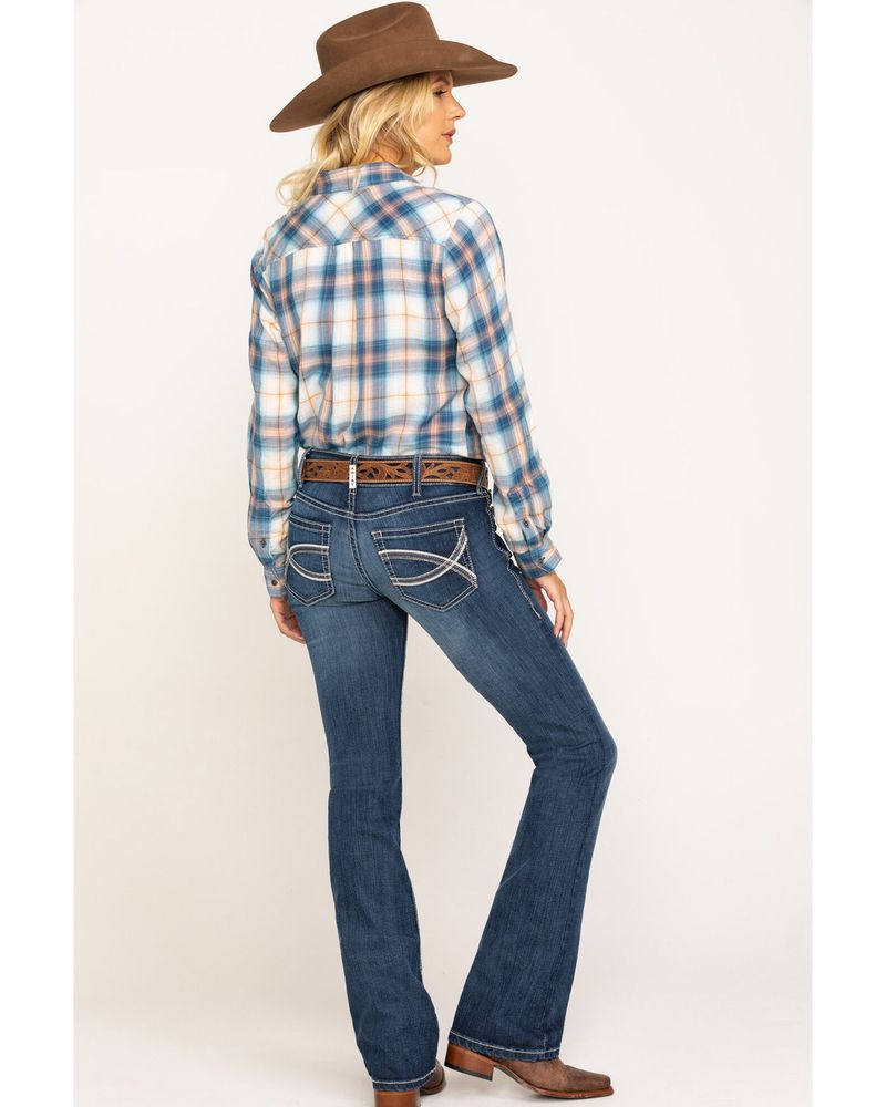 Ariat Women's Medium R.E.A.L. Arrow Fit Shayla Bootcut Jeans