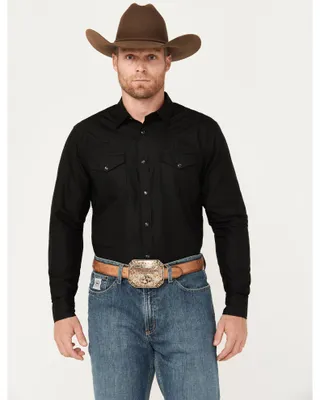 Gibson Men's Southside Satin Stripe Pearl Snap Western Shirt