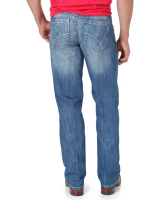 Wrangler 20X Men's No. 42 Vintage Slim Fit Bootcut Jeans
