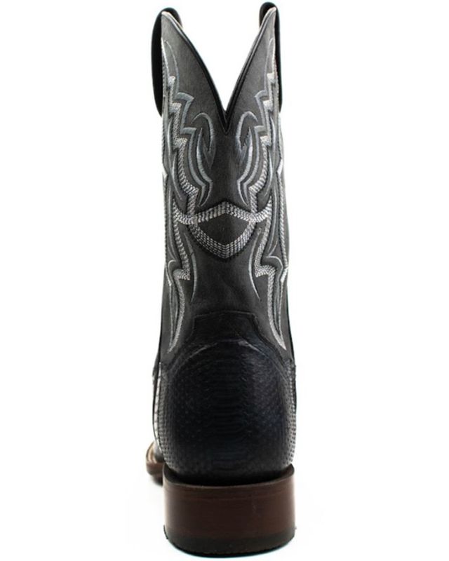 Dan Post Men's Exotic Snake Western Boots - Broad Square Toe
