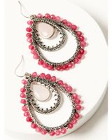 Shyanne Women's Prism Skies Embellished Double Teardrop Earrings