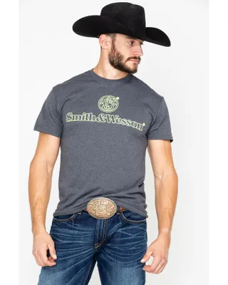 Smith & Wesson Men's Outlined Logo Tee
