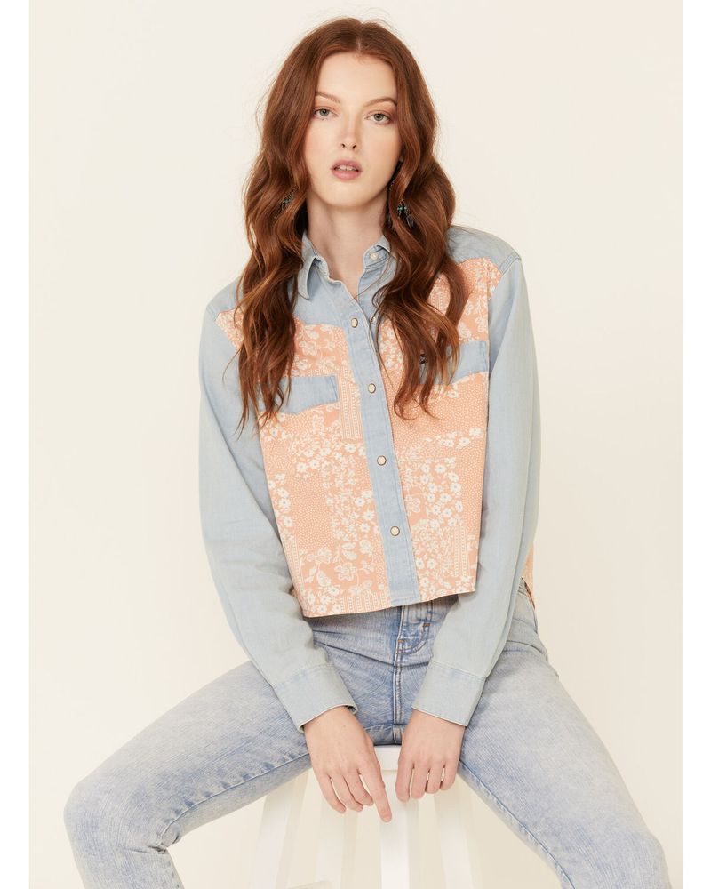 Western Snap Shirt Chambray Xs / Denim