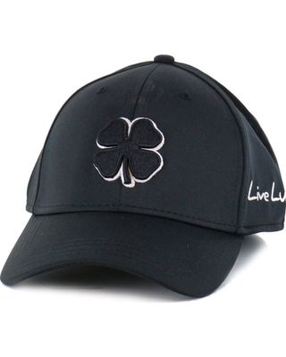 Black Clover Men's Premium Fitted Embroidered Logo Ball Cap