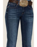 Ariat Women's R.E.A.L Mid Rise Candace Straight Jeans