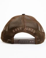 Cody James Men's Brown Steerhorn Ball Cap