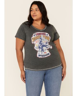Panhandle Women's Thyme Rodeo Tour Graphic Tee - Plus