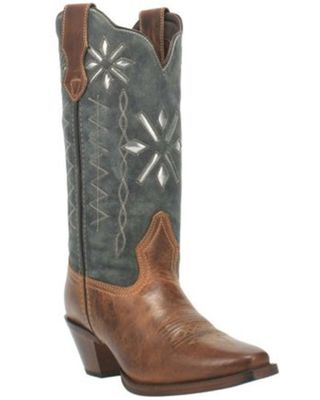 Laredo Women's Passion Flower Western Boots - Snip Toe
