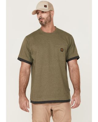 Hawx Men's Layered Work Pocket T-Shirt