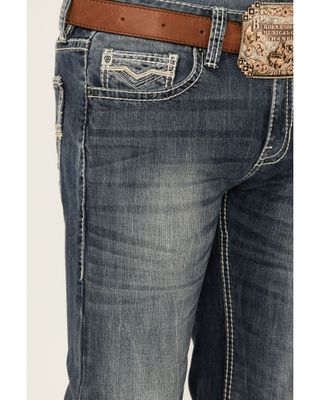 Rock & Roll Denim Men's Medium Vintage Pistol Stretch Regular Straight Jeans