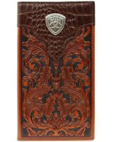 Ariat Men's Rodeo Bi-Fold Tooled Leather Wallet