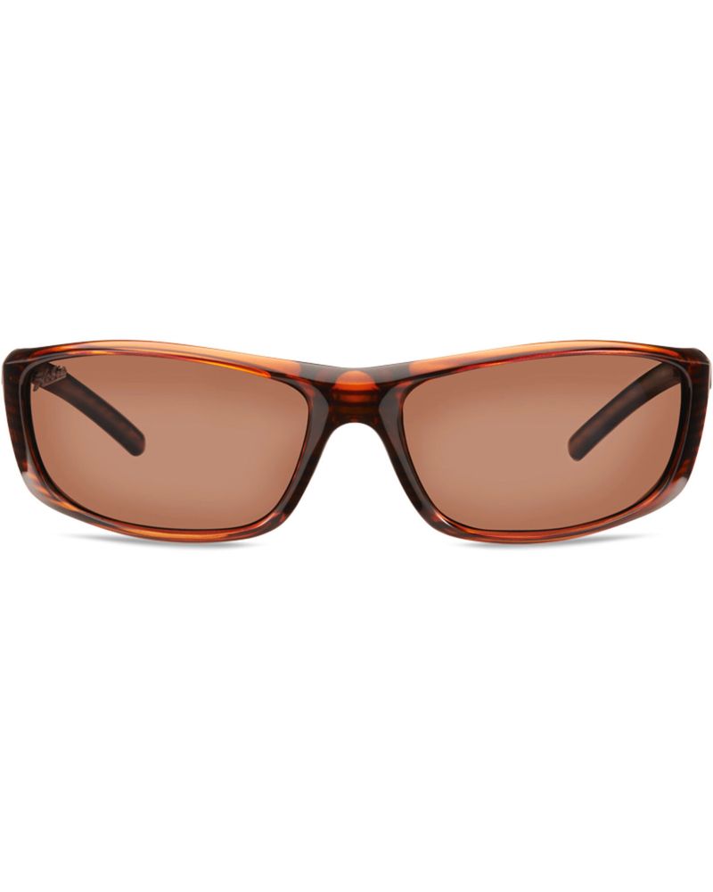 Hobie Men's Shiny Brown Wood Grain Polarized Cabo Sunglasses