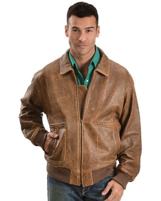 Scully Lambskin Leather Bomber Jacket