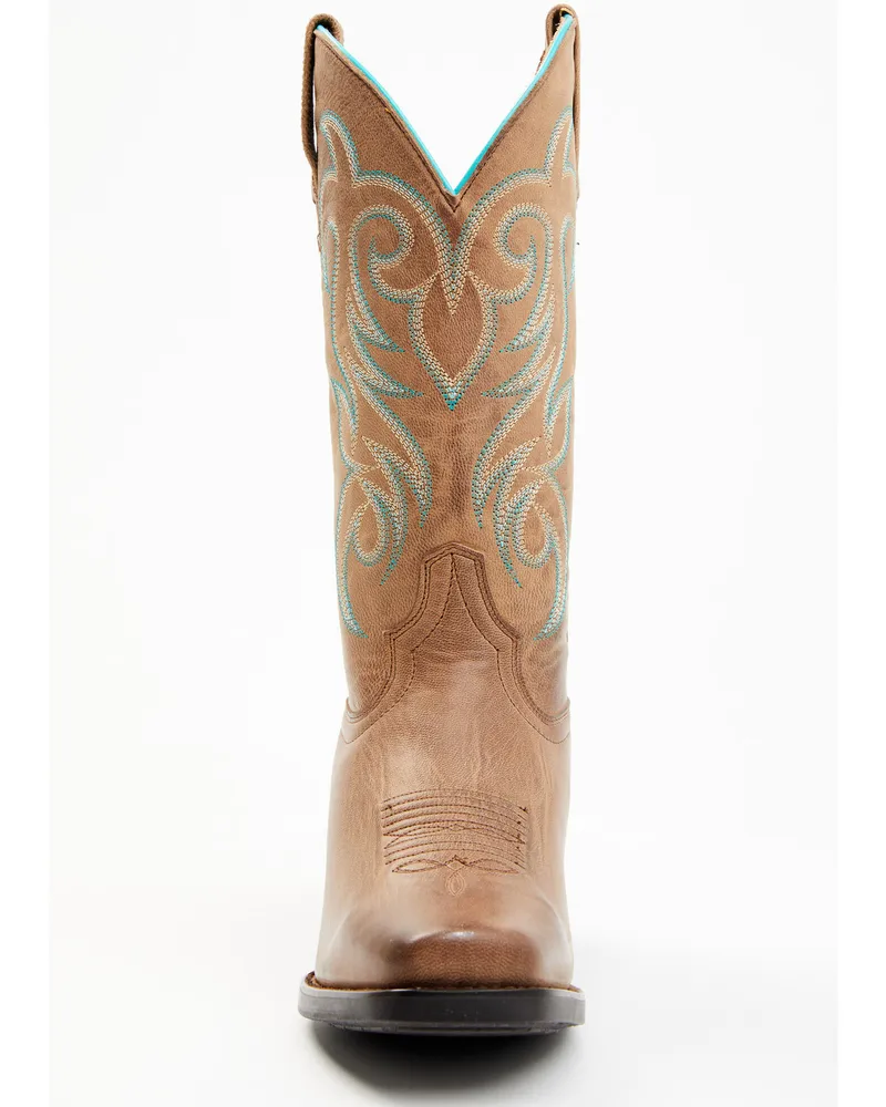 Shyanne Women's Xero Gravity Embroidered Performance Western Boots - Square Toe