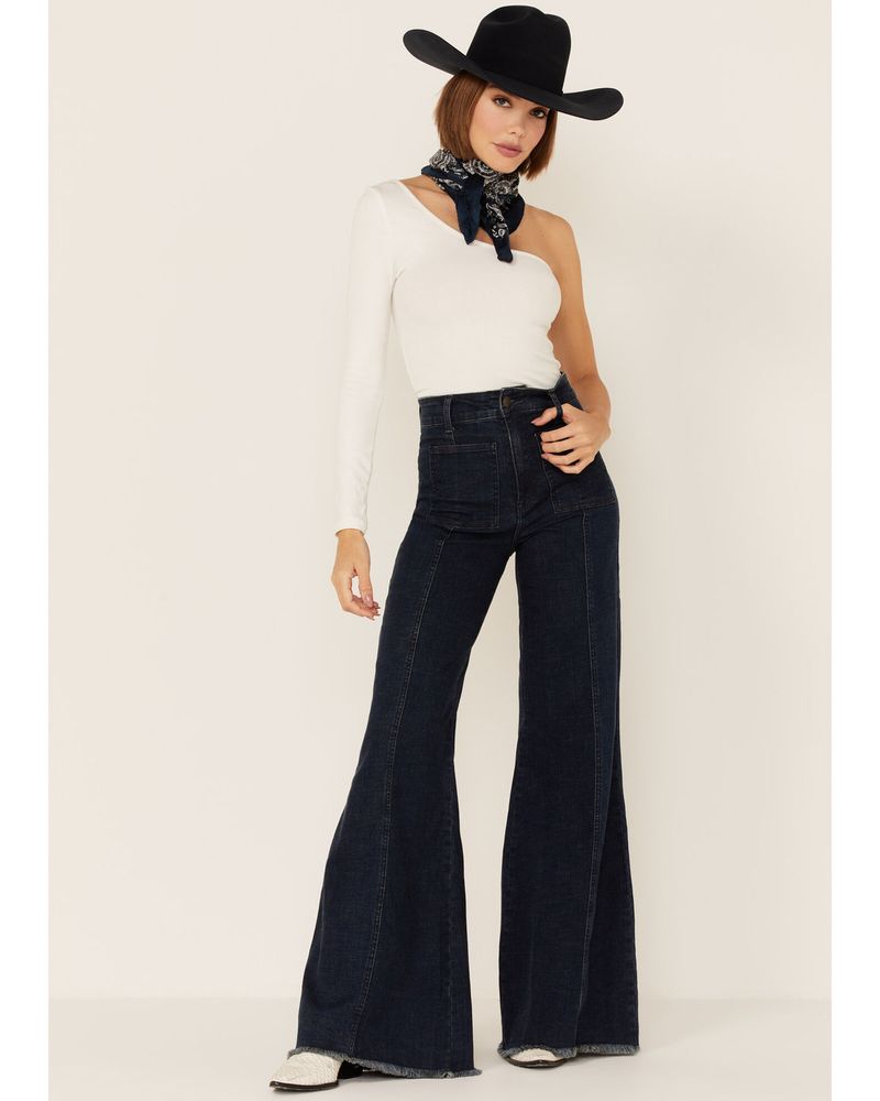 show me your mumu flare jeans