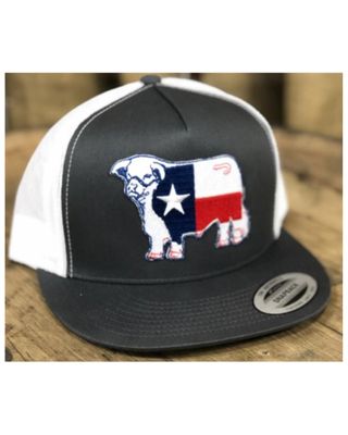 Lazy J Ranch Men's Texas Cow Patch Mesh-Back Ball Cap