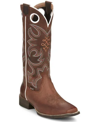 Justin Women's Western Boots - Broad Square Toe