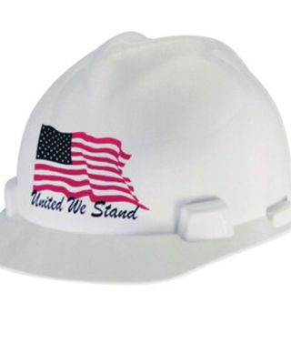 MSA Men's United We Stand VGard Cap Style Work Hard Hat