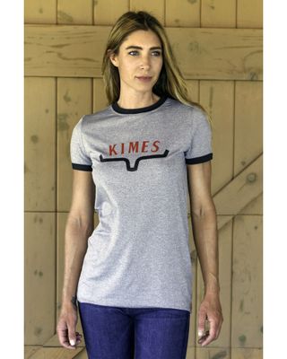 Kimes Ranch Women's Gray Fast Short Sleeve Tech Tee
