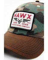 Hawx Men's Camo Recreation Logo Patch Mesh-Back Ball Cap
