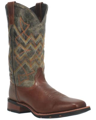 Laredo Men's Glavine Western Boots - Broad Square Toe