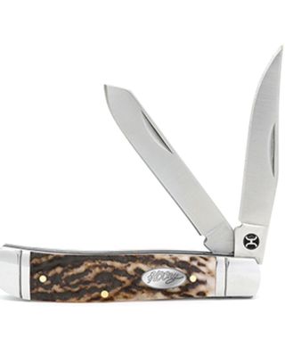 Hooey Stag Trapper Knife