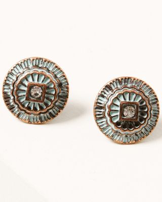 Shyanne Women's Bronze & Turquoise 6-Piece Earrings Set