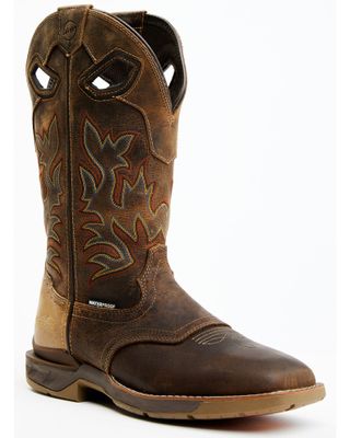 Double H Men's Malign Waterproof Performance Western Roper Boots - Broad Square Toe
