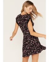Idyllwind Women's Floral Print Ruched Dress