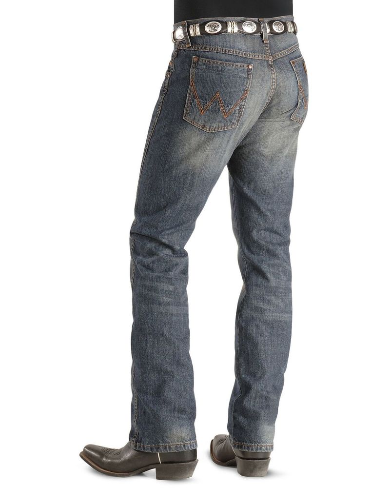Wrangler Retro Men's Slim Straight Jeans | Alexandria Mall